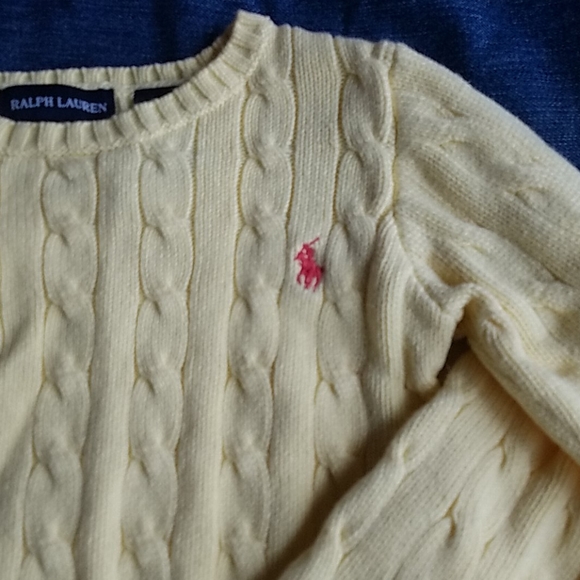 Ralph Lauren Other - Ralph Lauren cable knit sweater size 3